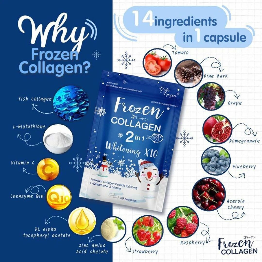Frozen Collagen 2 in 1 Whitening