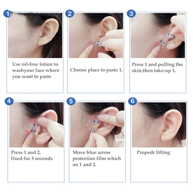 40-120PCS V-Shape Face Wrinkle Sagging Skin
