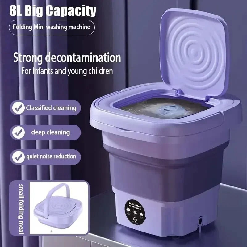 Foldable Mini Washing Machine