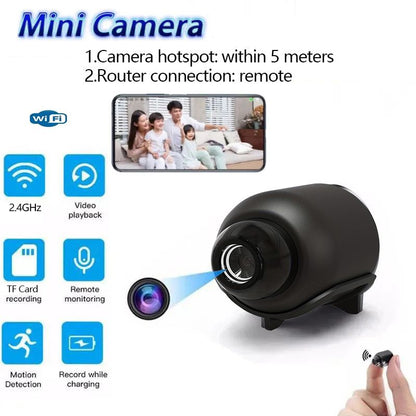 Wireless Mini Camera 1080P Included Night Vision