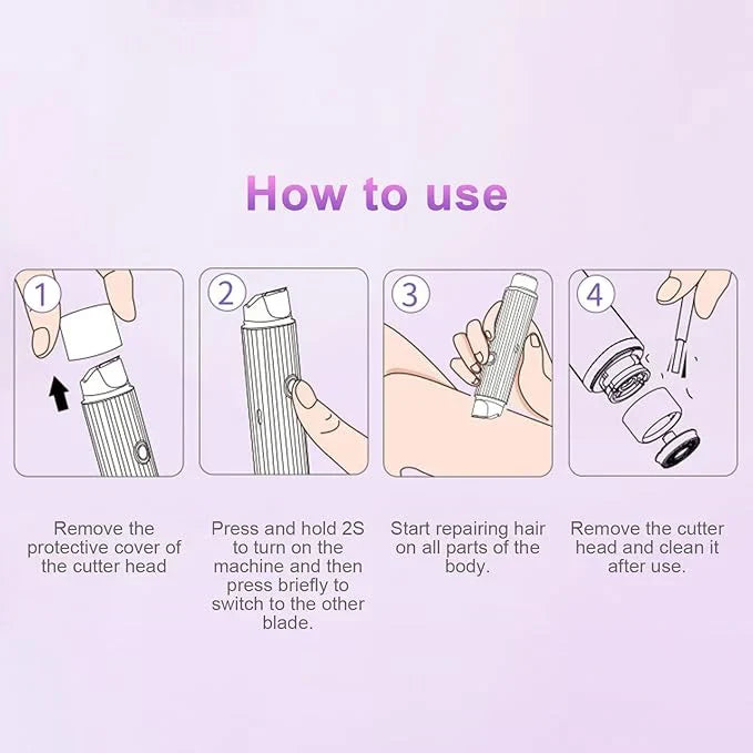 Double head Shaver  ماكينة حلاقة كهربائية
