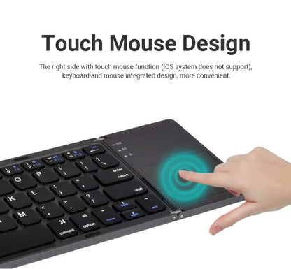 Foldable Bluetooth Keyboard لوحة مفاتيح بلوتوث قابلة للطي