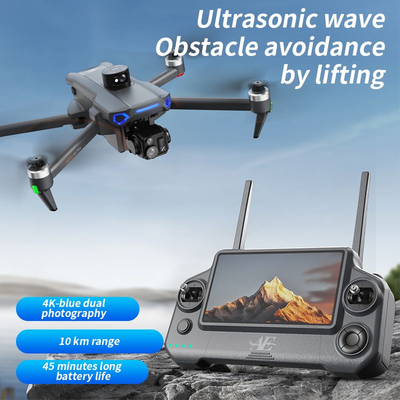 RC Drone+Obstacle Avoidance+HD Camera+Large Screen Remote