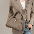 Fashionable Korean-style Large-capacity Leather Handbag