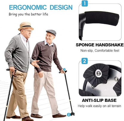 Magic Cane With LED Lights عصا المشي السحرية مع أضواء LED