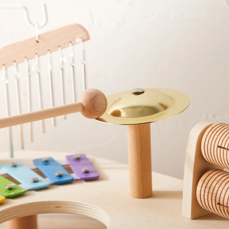 Baby Educational Toys Wooden Aeolian Bells Montessori Children's